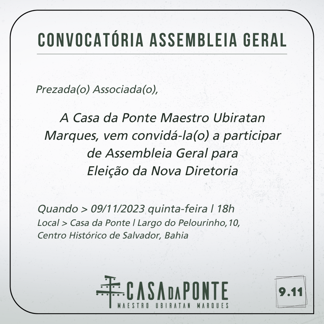 Convocatoria Assembleia Geral CP_09-11-2023
